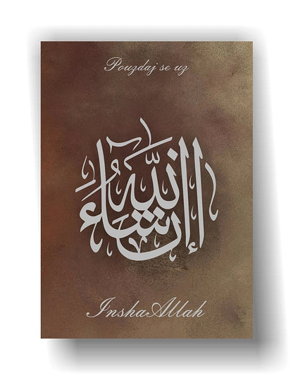 PosterSet - Kaligrafija - Bismillah - InshaAllah - Elhamdulillah 23002-1