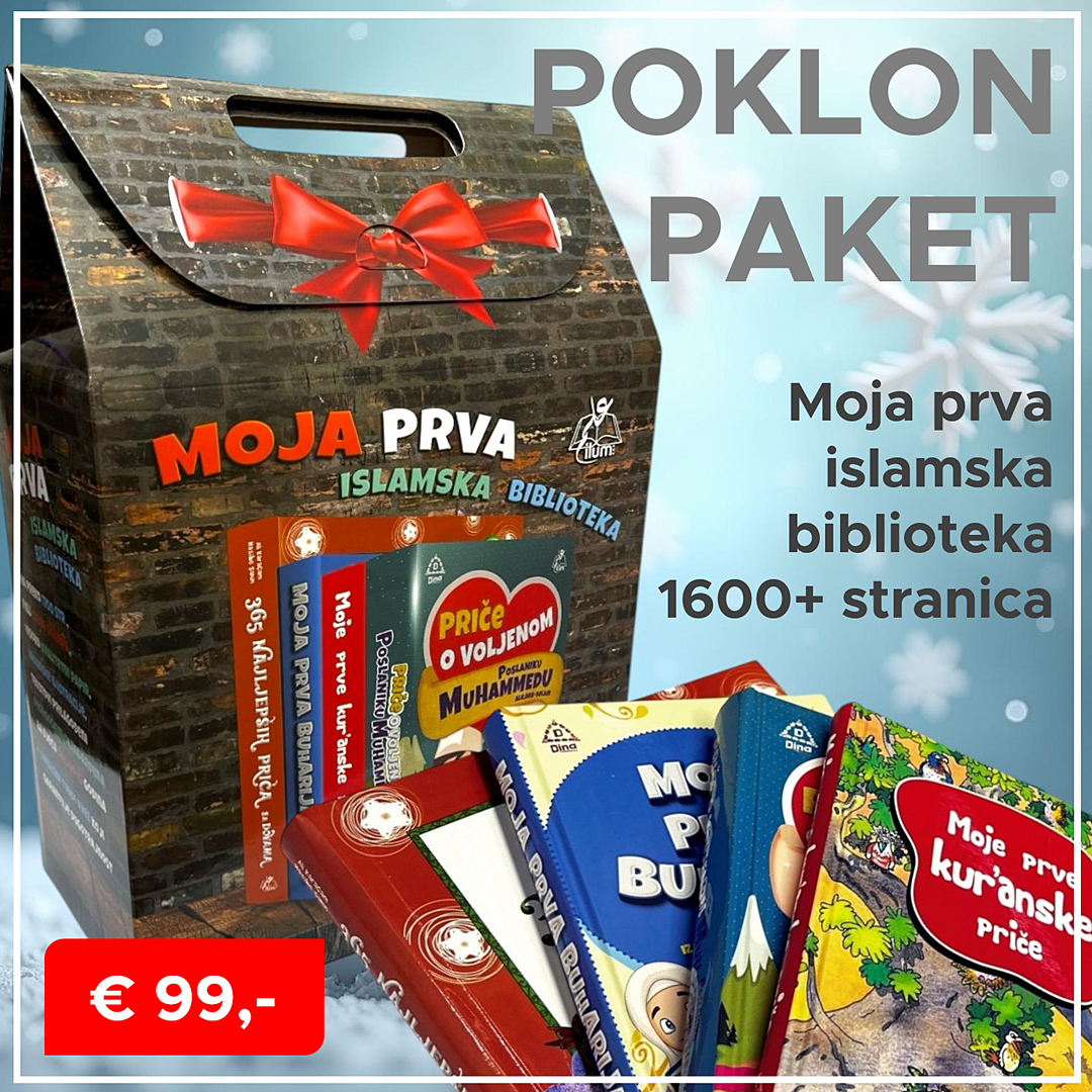 Poklon paket - Moja prva islamska biblioteka